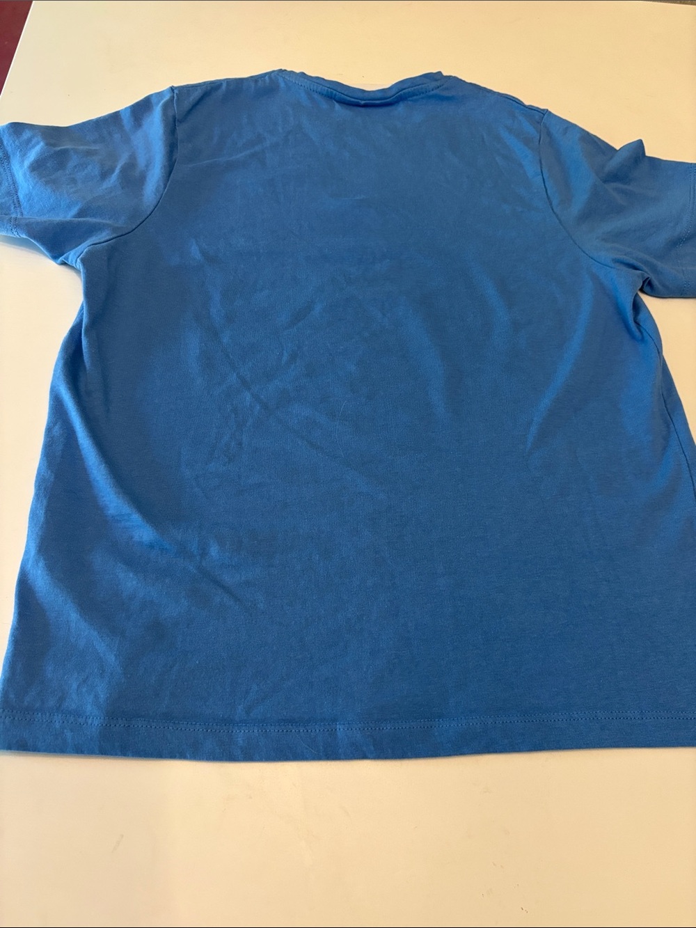 Lacoste ladies blue cotton t size 36 (XS/S) - Picture 8 of 8